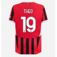 Camiseta AC Milan Theo Hernandez #19 Primera Equipación 2024-25 manga corta